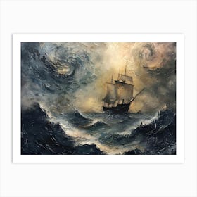 Wild Ocean 1 Art Print