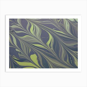 Abstract Swirls Art Print