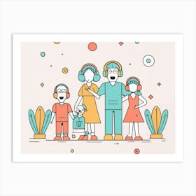 Family Portrait 2 Art Print