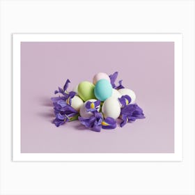 Easter Eggs 323 Art Print