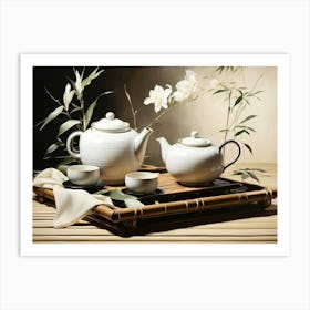 Asian Teapot Art Print