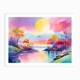 Landscape 17 Art Print