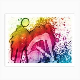 Children S Rainbow Art Print