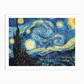 Van Gogh Oil Painting Art Print