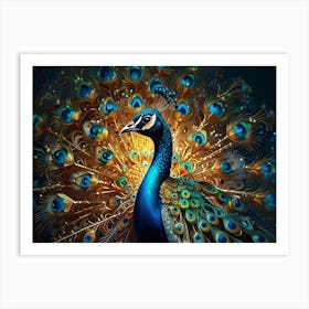 Peacock 1 Art Print