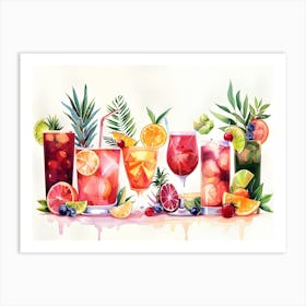 Cocktail Dreams 3 Art Print