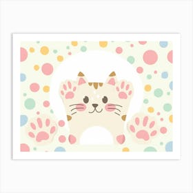 Cat Paw (17) Art Print