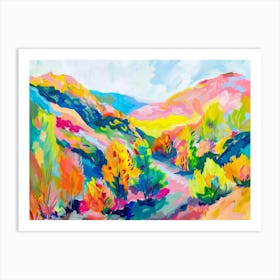 Colorful Landscape 1 Art Print