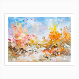 Autumn Trees 23 Art Print