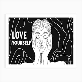 I Love Me - Loved As I Am Art Print