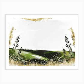 Landscape Painting 37 Art Print