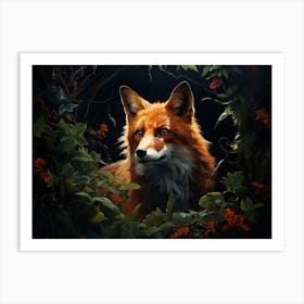 Red Fox 3 Art Print