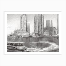 Rotterdam - 23-07-19 Art Print