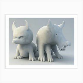 3d Background (104) Art Print