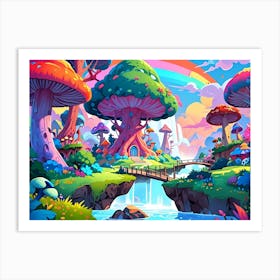 Fairytale Forest 2 Art Print