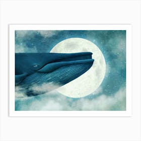 Dream Of The Blue Whale Art Print