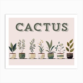 Cactus 4 Art Print