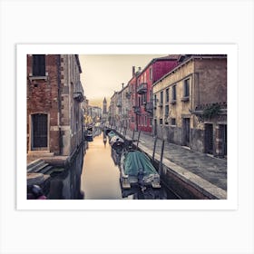 Canal In Venice Art Print
