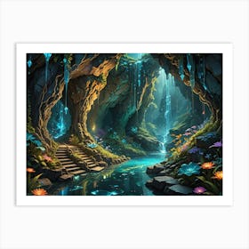 Fairy Cave Art Print