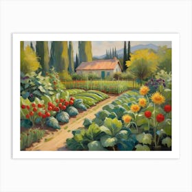 Vegetable Garden Art Print