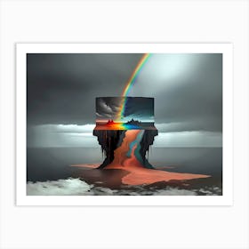 Rainbow In The Sky Art Print