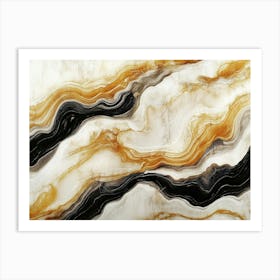 Mixing Acrylic Paint, Liquid Paint Abstract Art Print