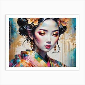 Geisha 2 Art Print