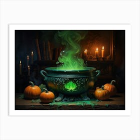 Witches Cauldron Art Print