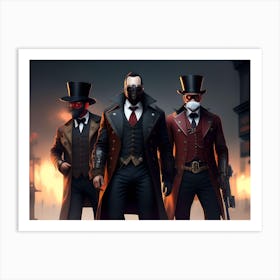 Gangsters 2 Art Print