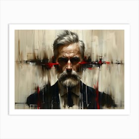 Man With Beard 1 Art Print