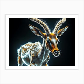 Wild Animal Creative Portrait 82 Art Print