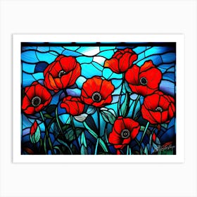 Poppy Flower Remembrance - Poppies Art Print