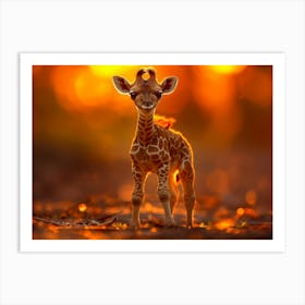 Giraffe Art Print