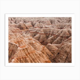 Badlands National Park Hills Art Print