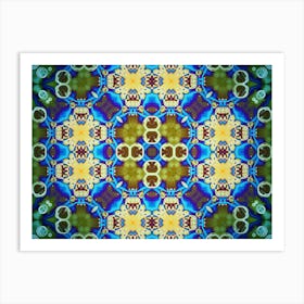 Modern Art Decorative Pattern 4 Art Print