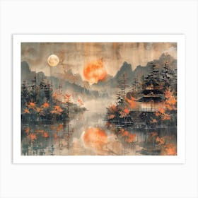Asian Landscape 1 Art Print