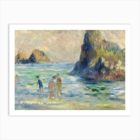 Moulin Huet Bay, Pierre-Auguste Renoir Art Print