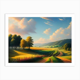 Country Road 6 Art Print