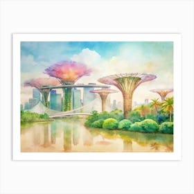 Gardens By The Bay Art Print