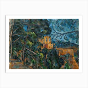 Château Noir, Paul Cézanne Art Print