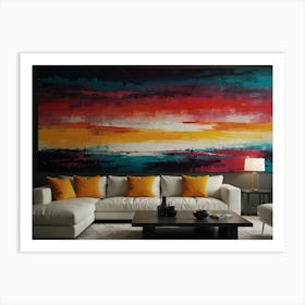 Abstract Painting 14 Art Print