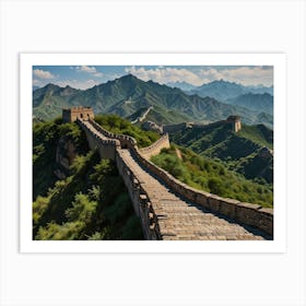 Great Wall Of China Art Print