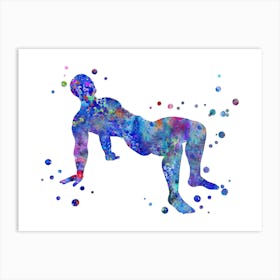 Exercise Male Art Print