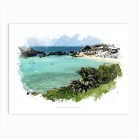 Tobacco Bay, Bermuda, Caribbean Art Print