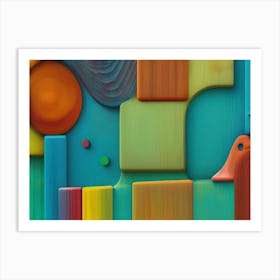 Abstract Painting 32 Art Print
