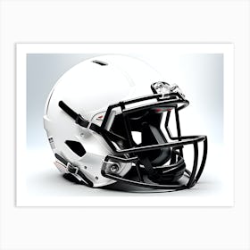 American Football Helmet Art Print