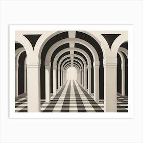 Arches And Arches Art Print