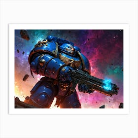 Space Marine 4 Art Print