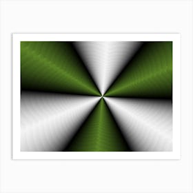 Green Color Modern Interior Background Art Print