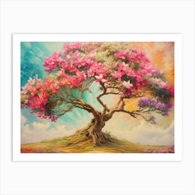 Flower Tree Art Print